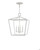 Currey and Company Denison Medium White Lantern 