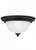 Generation Lighting One Light Ceiling Flush Mount, Generation Lighting - Seagull 77063-112 A7VUA 
