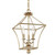 Crystorama Broche 3 Light Mini Chandelier 