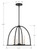 Crystorama Abbott Chandelier - Black 14.75"H 