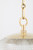 Sphere No. 3 Pendant Brass 18.25"W x 22.75"H