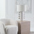 Visual Comfort & Co. Signature Collection Tiglia Tall Table Lamp, 1-Light, Plaster White, Linen Shade, 31"H (KW 3687PW-L CX03E) 