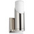 Oxygen Ellipse Wall Sconce, 1-Light, LED, Polished Nickel, White Opal Shade, 9.75"H (3-567-120 42N4F) 