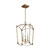 Visual Comfort & Co. Studio Collection Thayer Mini Lantern, 3-Light, Antique Gild, 20.38"H (F3321/3ADB 706WZA2) 