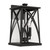 Capital Marshall Outdoor Wall Lantern, Black, 9.5"W 