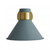Arteriors Home Lane Wall Sconce, 1-Light, Cadet Blue, Adjustable 8" - 9.5"H (49201 3MQMJ) 