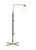 Visual Comfort & Co. Studio Collection Antonina Task Floor Lamp, 1-Light, LED, Burnished Brass and Deep Bronze, White Linen Shade, 42.75"H (KT1301BBSBNZ1 706X27V) 