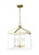 Visual Comfort & Co. Studio Collection Carlow Large Lantern, 4-Light, Matte White, 23.5"H (CC1554MWTBBS 706X095) 