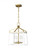 Visual Comfort & Co. Studio Collection Carlow Medium Lantern, 4-Light, Matte White, 18.38"H (CC1564MWTBBS 706X097) 