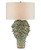 Currey and Company Sea Urchin Green Table Lamp 