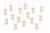 Currey and Company Escenia 15-Light Linear Multi-Drop Pendant 