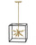 Hinkley Aros Pendant, 9-Light, Steel, 16"H (46317BLK 9U763) 