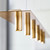 Visual Comfort & Co. Modern Collection Ponte Linear Suspension, Integrated LED, Brass, 50"L (700LSPNT50NB-LED930-277 70PGAMA) 