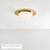 Visual Comfort & Co. Modern Collection Sen Flush Mount, Integrated LED, Brass, 17"L (700FMSEN17NB-LED927 70PGAMK) 
