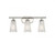 Savoy House Chantilly Bathroom Vanity Light, 3-Light, Polished Nickel, Glass Shade, 22"W (8-1745-3-109 AHWXX) 