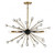 Savoy House Ariel Chandelier, 6-Light, Como Black with Gold, 25"W (1-1857-6-62 AHWYA) 