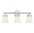 Savoy House Kaden Bathroom Vanity Light, 3-Light, Polished Chrome, Glass Shade, 26"W (8-1627-3-11 ALPTC) 