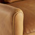 Arteriors Home Vincent Sofa, Butterscotch Leather, Dark Walnut, 80.5"W (8154 3MTJ3) 