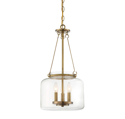 Beacon 4-Light Pendant in Burnished Brass (1-181-4-171