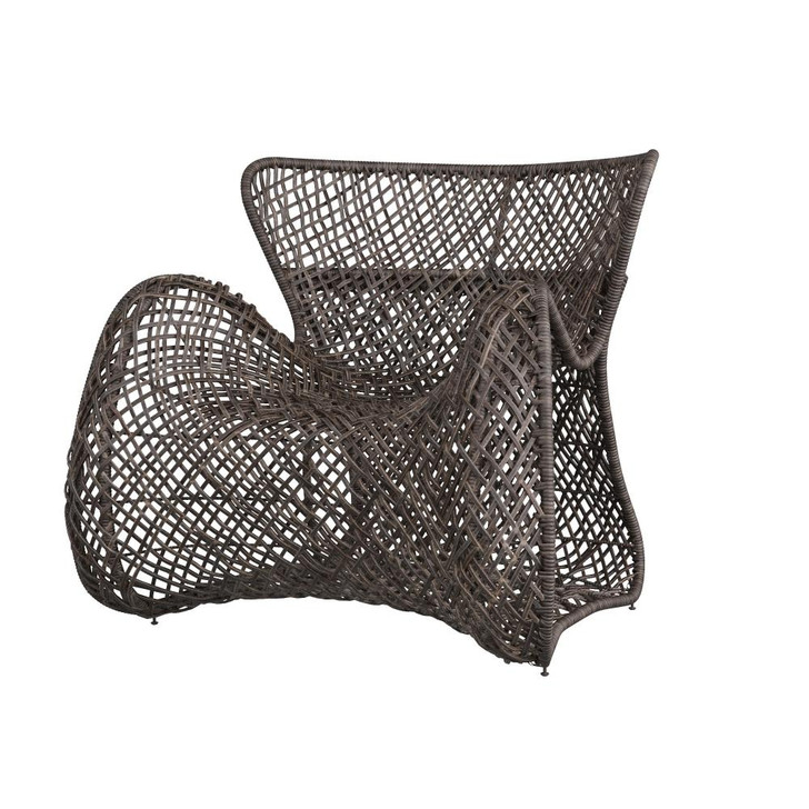 Sojourner Lounge Chair, Dark Gray Wash, 29"H (5752 3MWHW)
