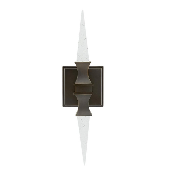 Piper Wall Sconce, 2-Light, LED, English Bronze, Clear, 18"H (49527 3QND2)