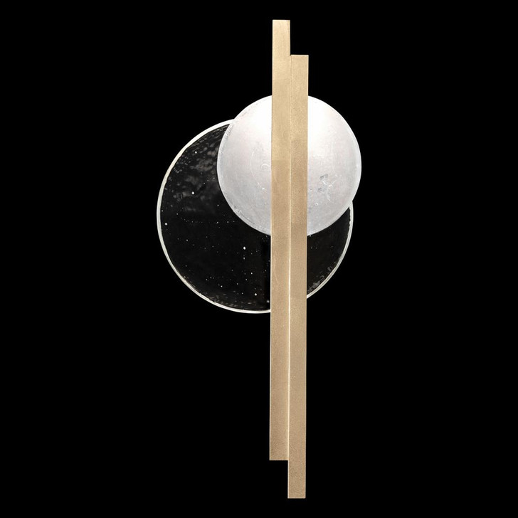 Selene Sconce, 2-Light, LED, Soft Gold, Clear & White Glass, 11.5"W (920550-5ST RHPC)