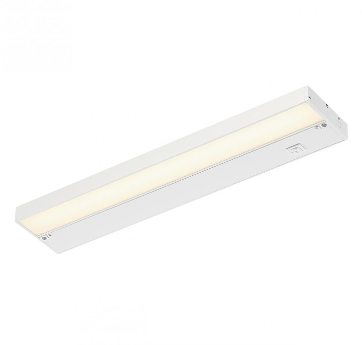 LED Undercabinet Light, 1-Light, LED, White, 3.6"W (4-UC-3000K-18-WH ALTQH)
