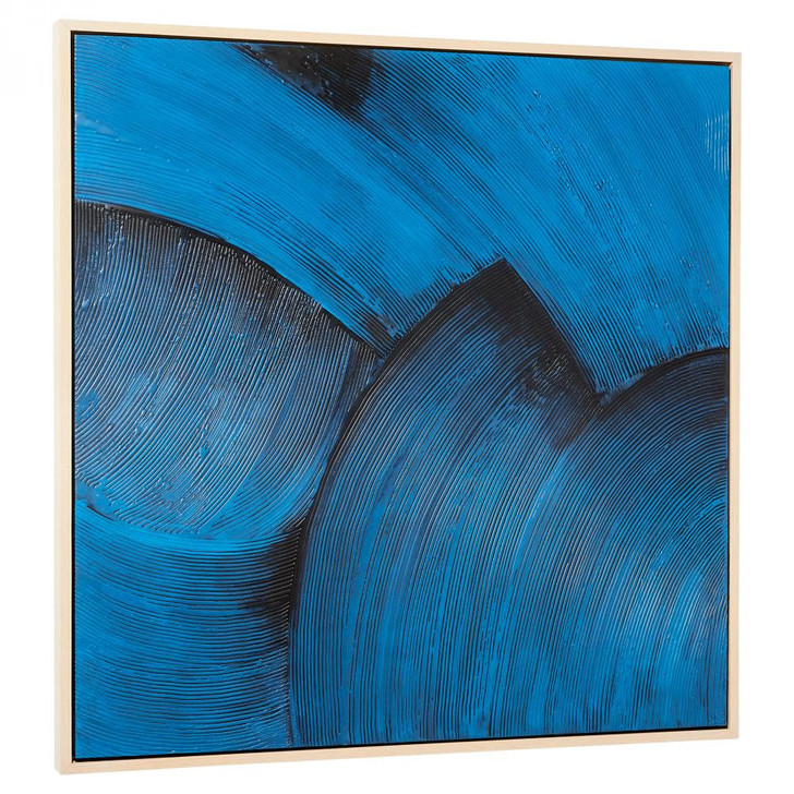 Muriel Wall Decor, Blue, Ceramic, 39.25"H (11432 MKMW1)