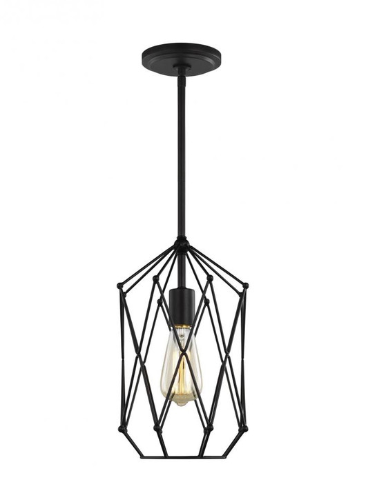 Zarra Lantern, 1-Light, Midnight Black, 13.25"H (5134101-112 70707TW)