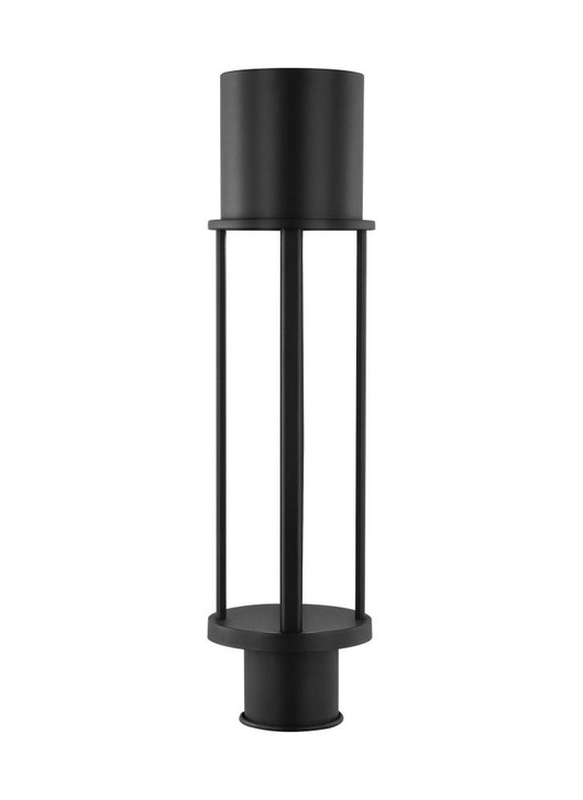 Union Outdoor Open Cage Wall Lantern, 1-Light, LED, Black, 21.25"H (8245893S-12 70706V5)