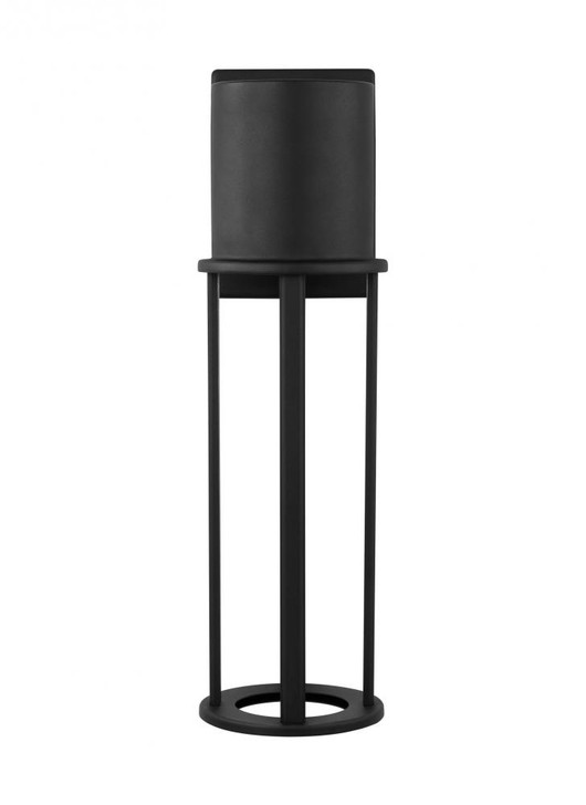 Union Outdoor Open Cage Wall Lantern, 1-Light, LED, Black, 18.75"H (8745893S-12 70706VC)