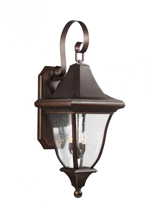 Oakmont Extra Large Lantern, 4-Light, Patina Bronze, Clear Seeded Shade, 43.63"H (OL13103PTBZ 706X57C)