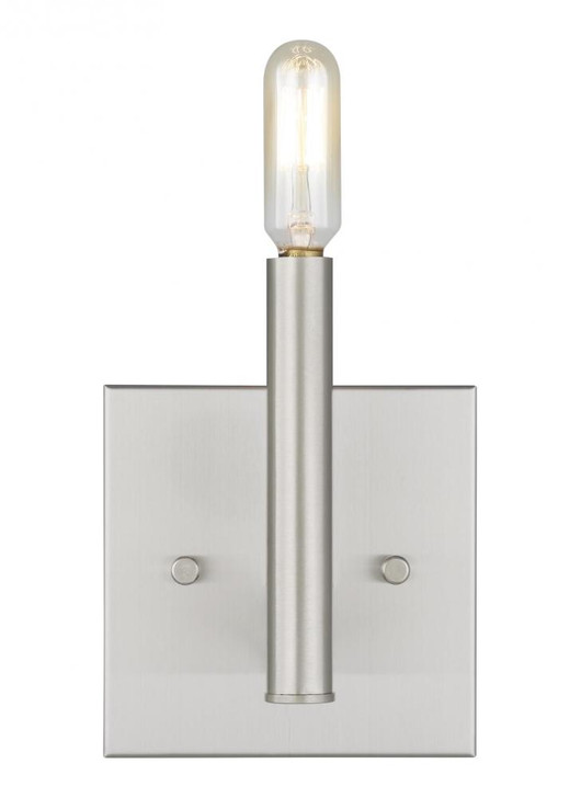 Vector Wall / Bath Sconce, 1-Light, LED, Brushed Nickel, 9.38"H (4124301EN-962 70707TJ)