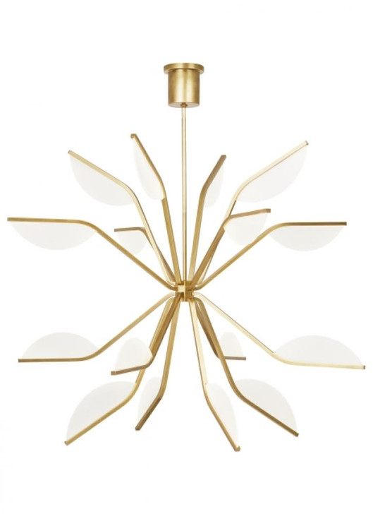 Open Box 16-Light Aged Brass Sputnik Chandelier