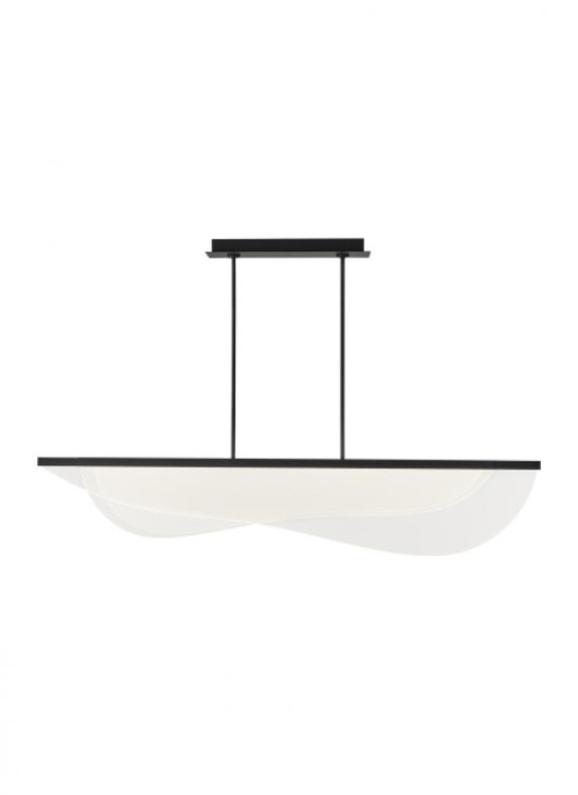 Nyra Linear Suspension, 3-Light, LED, Nightshade Black, 60"L (700LSNYR60B-LED935 70PKF6D)