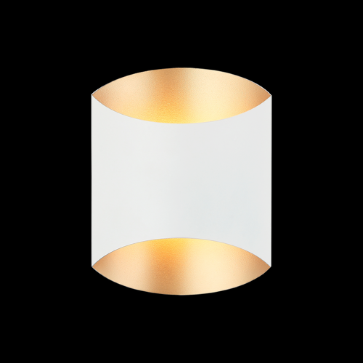 Barola Wall Sconce, 1-Light, LED, Matte White, 9"H (S00210MW 3060NPN)