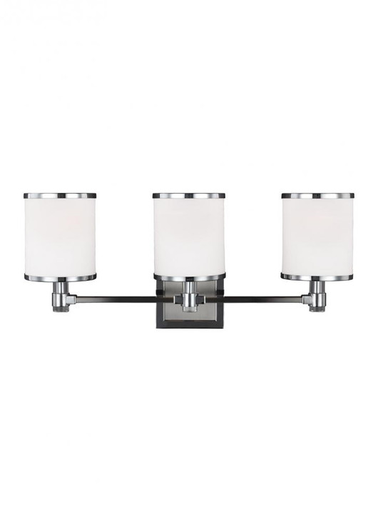 3 - Light Vanity, Generation Lighting - Feiss VS23303SN/CH AEY5F