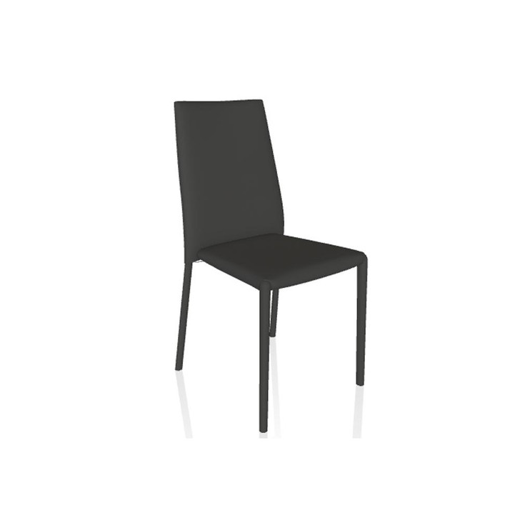Malik Flex Chair, Anthracite, Anthracite Frame, 37.8"H (40.64 TR517 8021W7U)