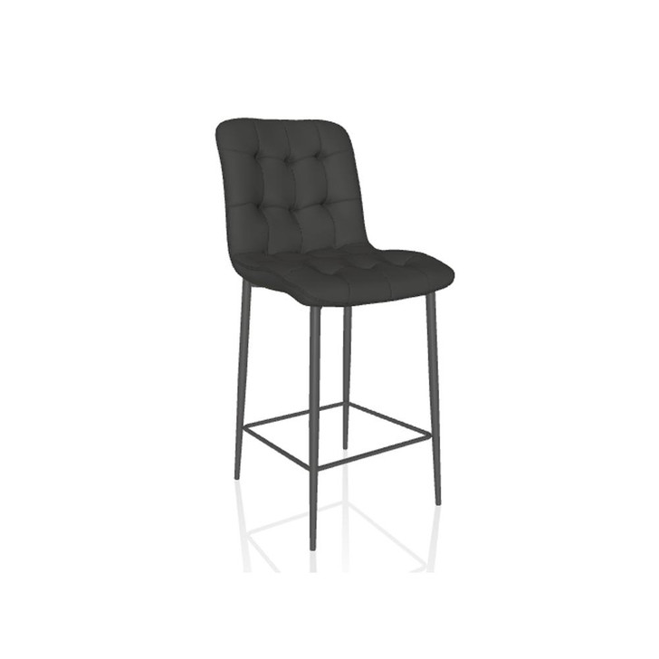 Kuga Stool, Anthracite, Anthracite Frame, 38.58"H (40.41 M310 TR517 8021W8L)