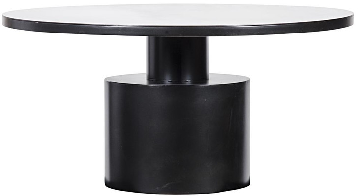 Marlow Dining Table, Matte Black, 59"W (GTAB488MTB YUU6013KVP)