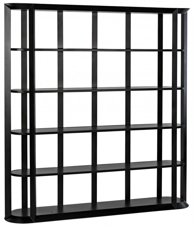 Foster Bookcase, Matte Black, 77"H (GBCS216MTB YUU6013LT4)