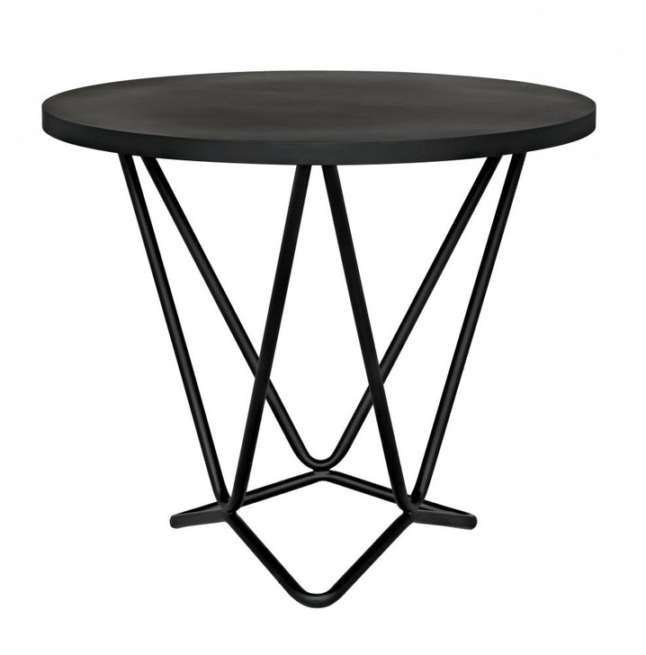 Belem Side Table, Matte Black, 25"H (GTAB960MTB YUU6013MT3)