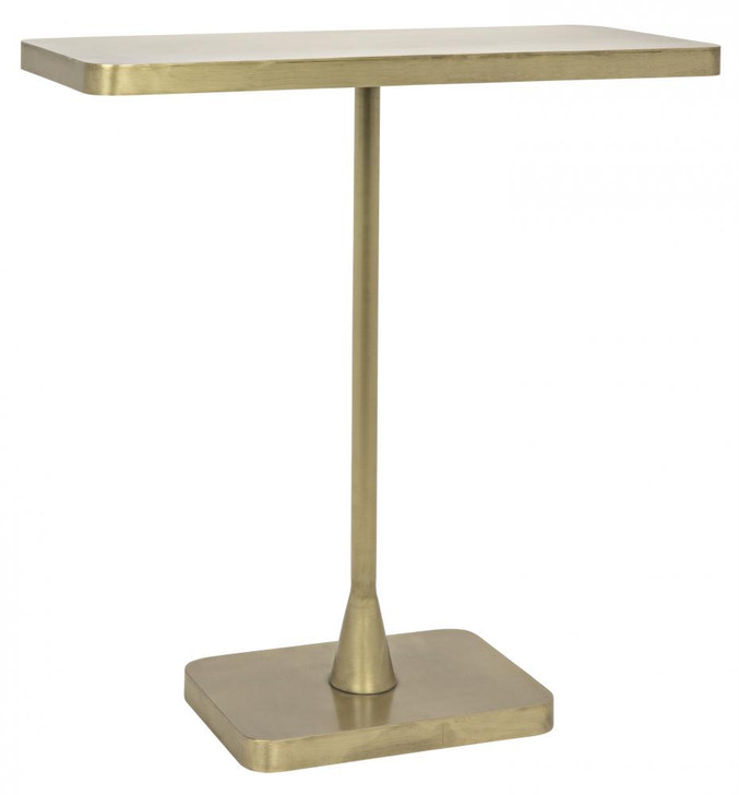 Hild Side Table, Antique Brass, 26"H (GTAB823MB YUU6013NQD)