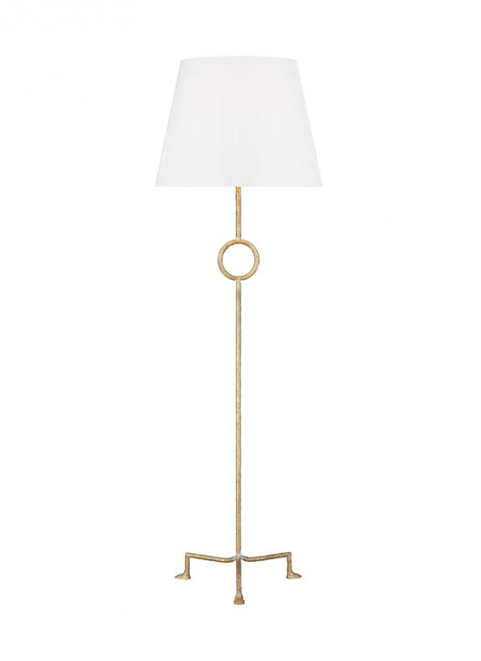 Montour Floor Lamp, 1-Light, LED, Coastal Gild, 64"H (TFT1031CGD1 70735LN)