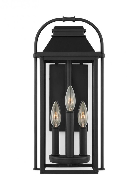 Wellsworth Lantern, 3-Light, Textured Black, 18.25"H (OL13200TXB 70735KX)