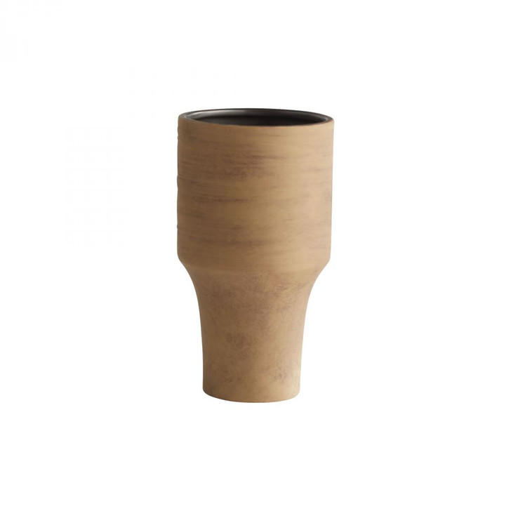 Amphora Vase, Small, Brown, Ceramic, 12"H (11470 MKMWN)