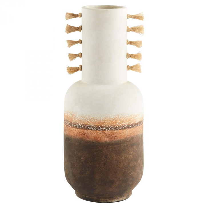 Margaret Vase, Large, Ombre and Jute, Earthernware, 17"H (11548 MKMXK)