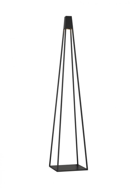 The Apex Outdoor Floor Lamp, 1-Light, LED, Black, 72.4"H (SLOFL10927BK 70PKF7K)