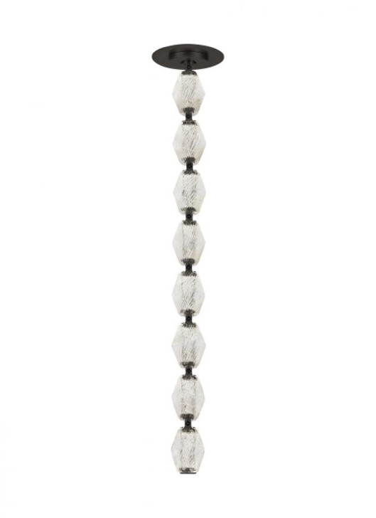 Collier Ceiling Pendant, 1-Light, LED, Dark Bronze, 26.2"H (700CLR24BZ-LED930R-277 70PKK38)