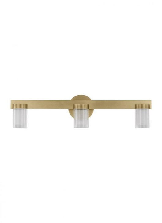 Esfera Medium Bath Light, 3-Light, LED, Natural Brass, 24"L (KWBA27527NB 70PKK4K)